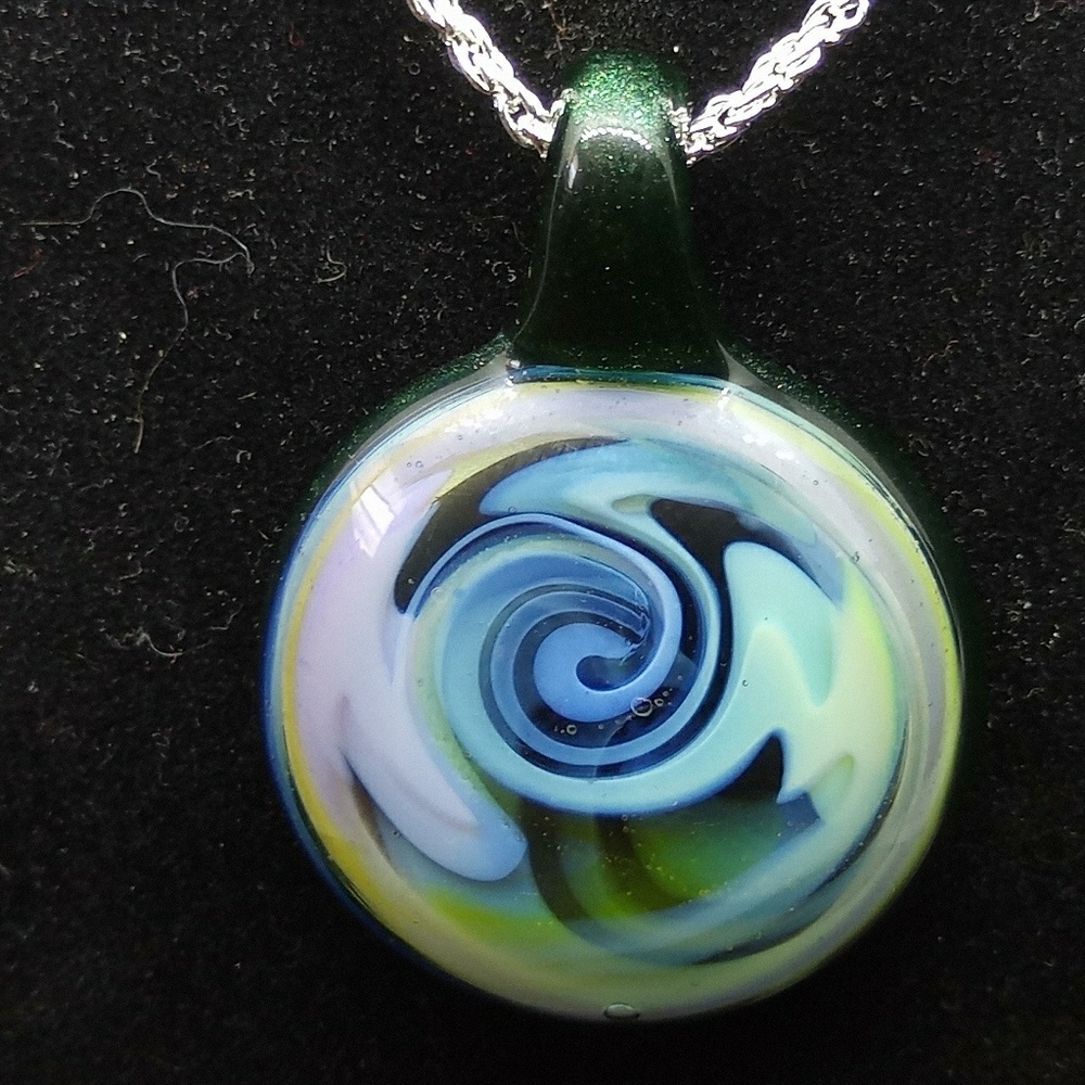 Glass pendant